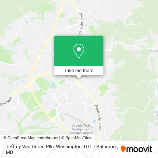 Jeffrey Van Doren Pllc map