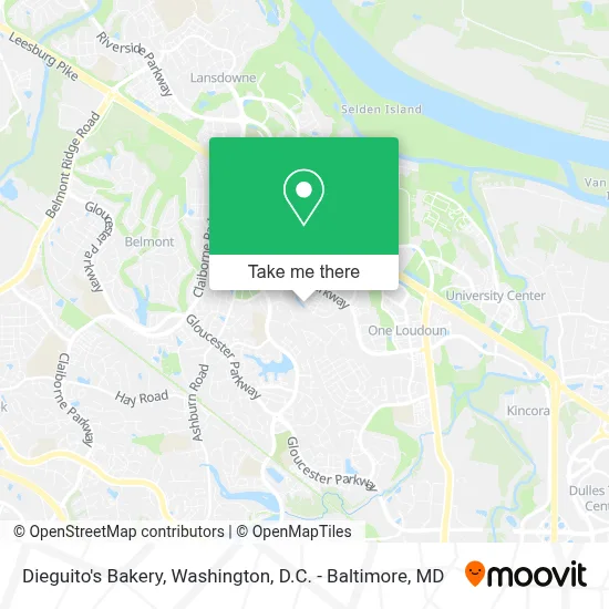 Dieguito's Bakery map