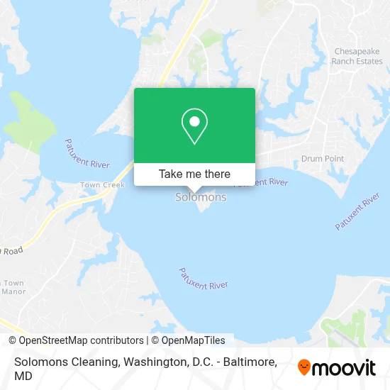 Solomons Cleaning map