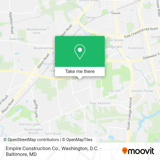 Empire Construction Co. map