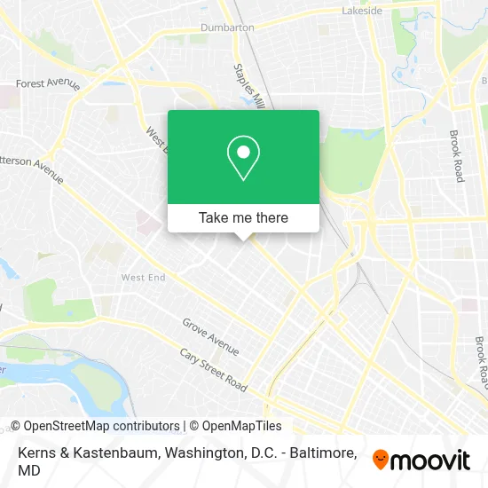 Kerns & Kastenbaum map