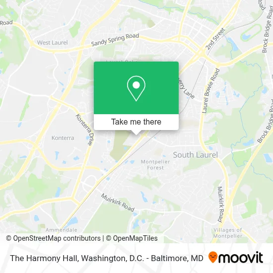The Harmony Hall map