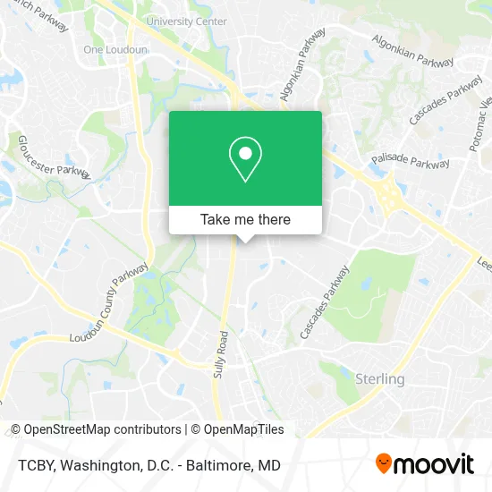 Tcby map