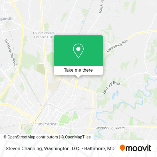 Steven Channing map