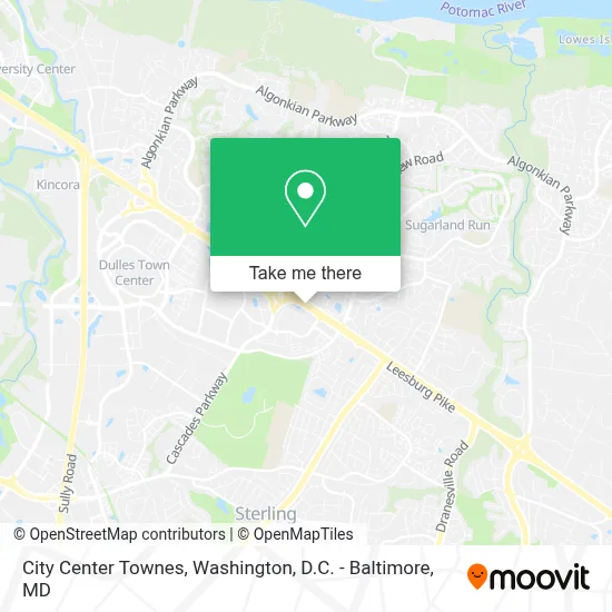 City Center Townes map
