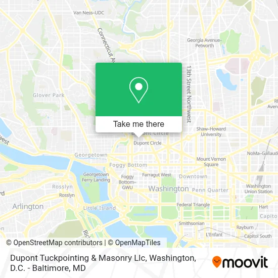 Dupont Tuckpointing & Masonry Llc map