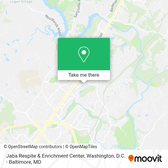 Jaba Respite & Enrichment Center map