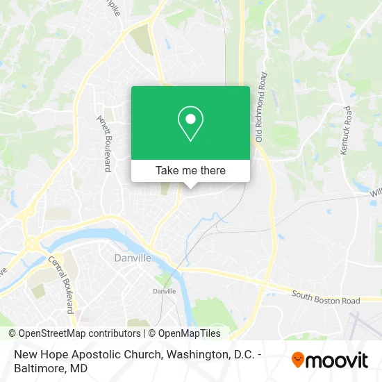 New Hope Apostolic Church map