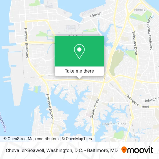Chevalier-Seawell map