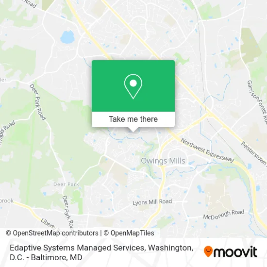 Edaptive Systems Managed Services map