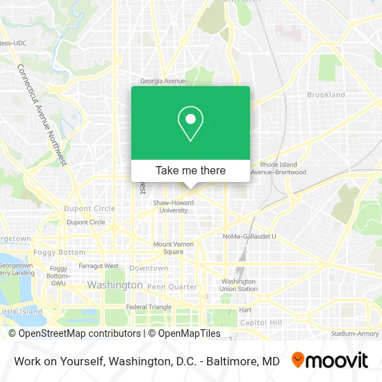 Work on Yourself map