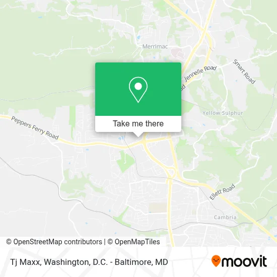Tj Maxx map