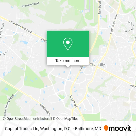 Capital Trades Llc map