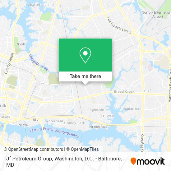 Jf Petroleum Group map