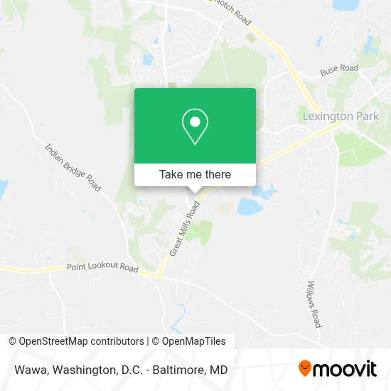 Wawa map