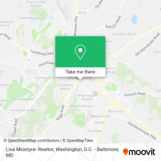 Lisa Mcintyre- Realtor map
