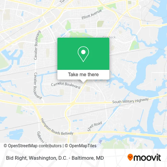 Bid Right map