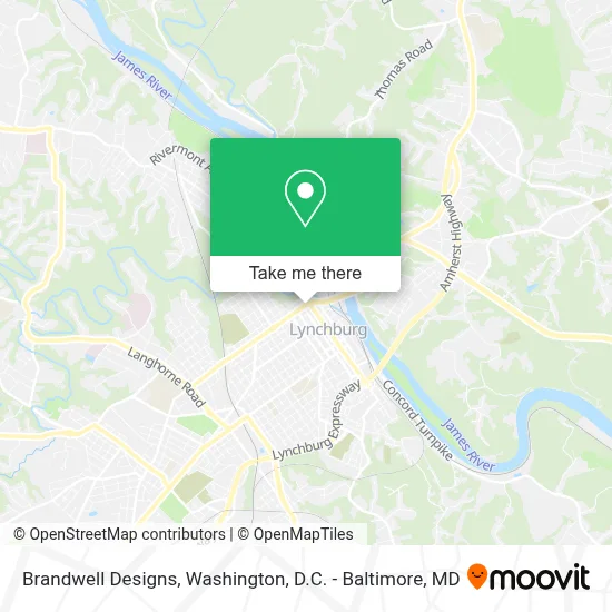 Brandwell Designs map