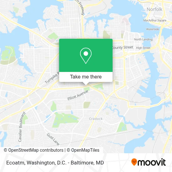 Ecoatm map