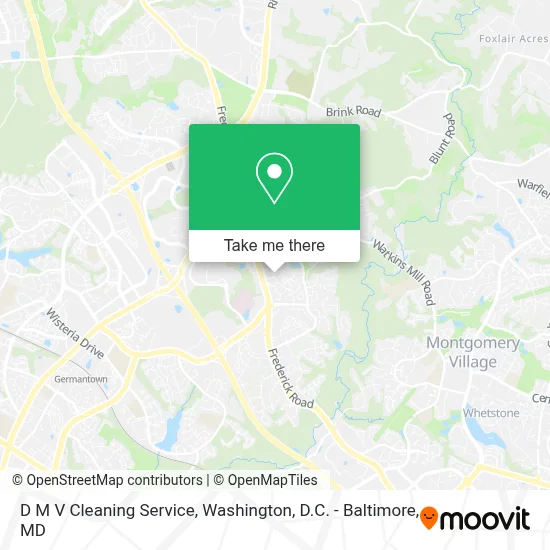 D M V Cleaning Service map