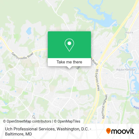 Uch Professional Services map