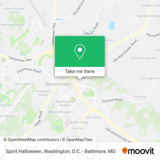 Spirit Halloween map