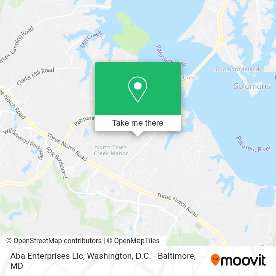 Aba Enterprises Llc map
