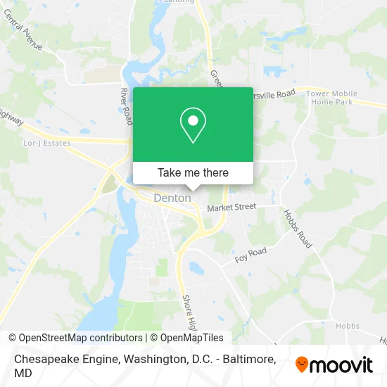 Chesapeake Engine map