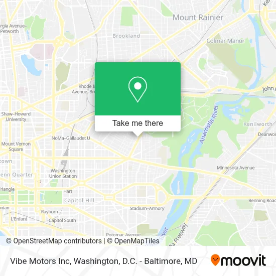 Vibe Motors Inc map
