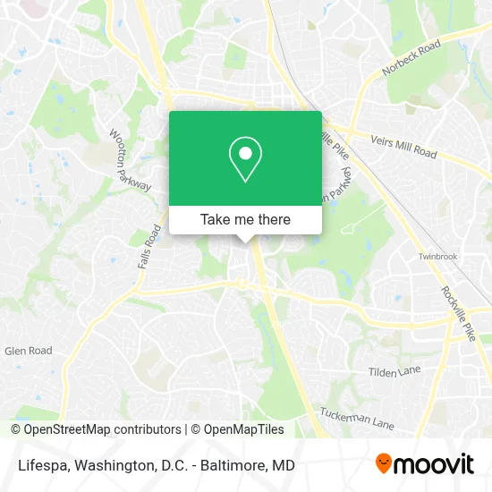 Lifespa map