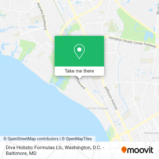 Diva Holistic Formulas Llc map