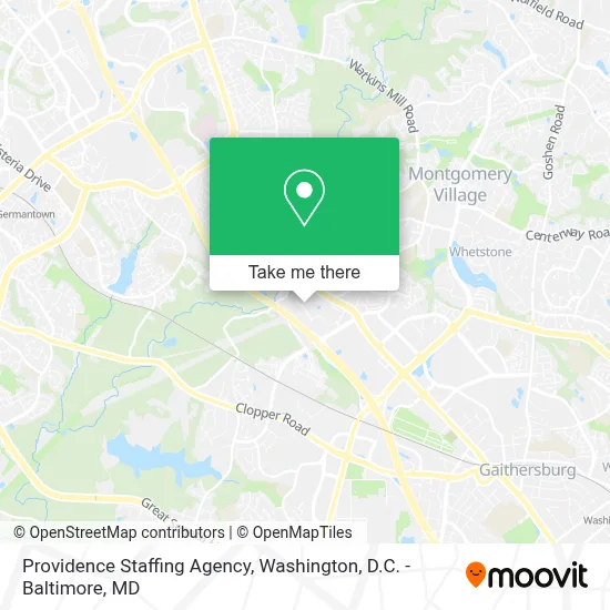 Providence Staffing Agency map