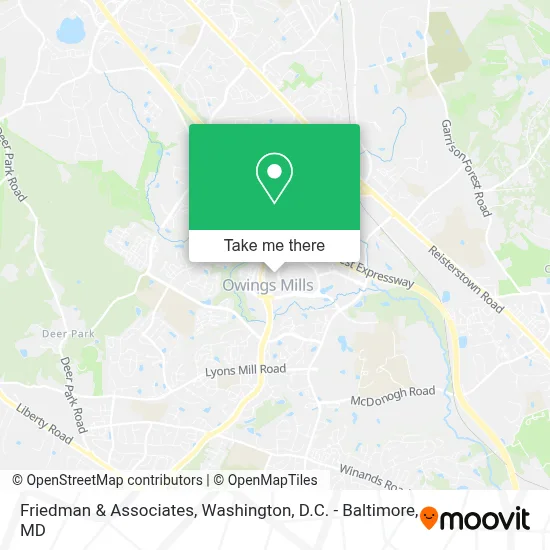 Friedman & Associates map