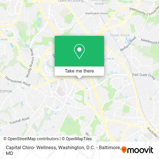 Capital Chiro- Wellness map