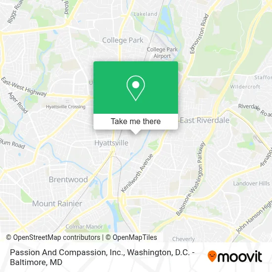 Passion And Compassion, Inc. map