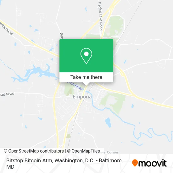 Bitstop Bitcoin Atm map