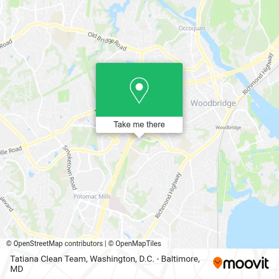 Tatiana Clean Team map