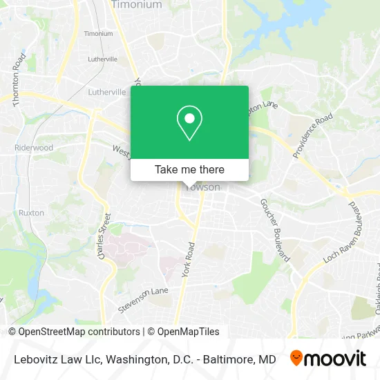 Lebovitz Law Llc map