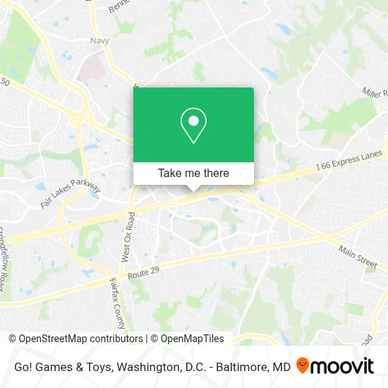 Go! Games & Toys map