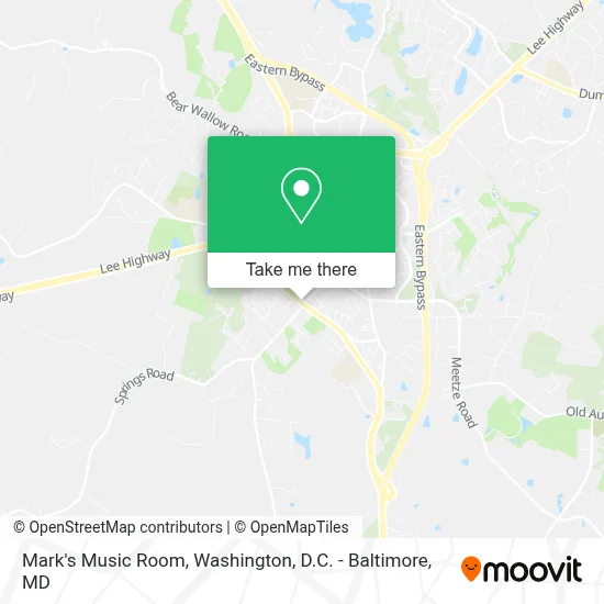Mark's Music Room map