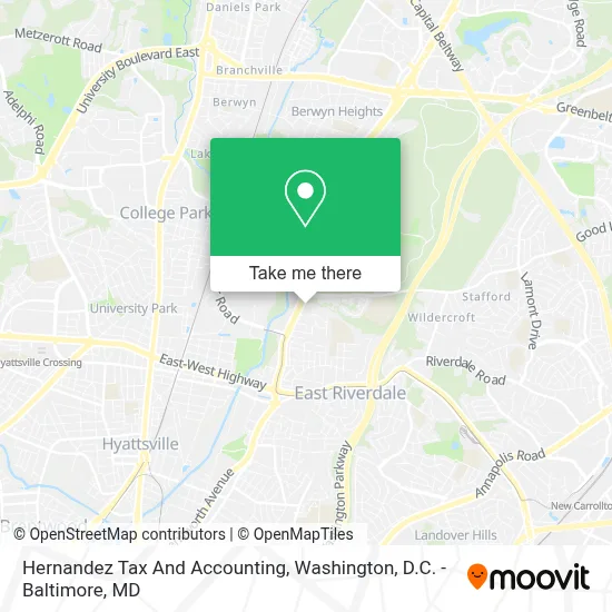 Hernandez Tax And Accounting map