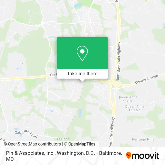 Pln & Associates, Inc. map