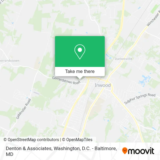 Denton & Associates map