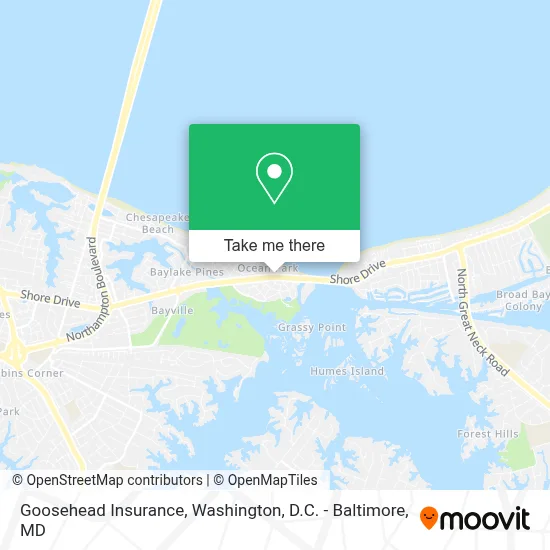 Goosehead Insurance map