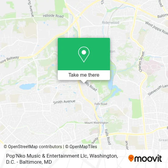 Pop'Nko Music & Entertainment Llc map