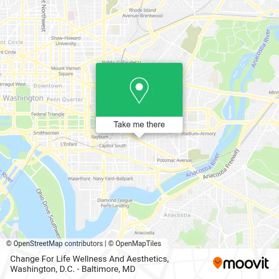 Change For Life Wellness And Aesthetics map