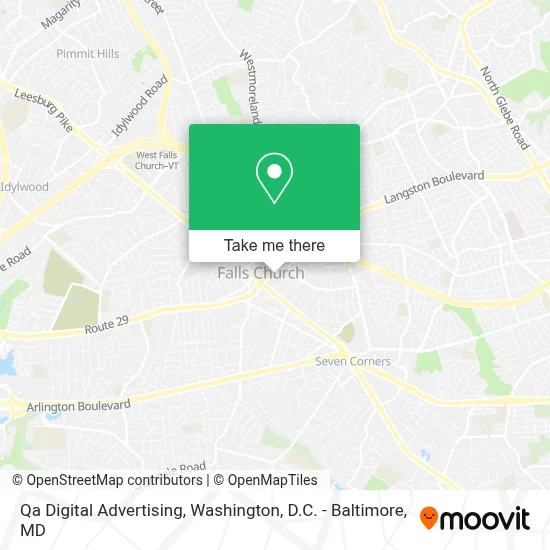 Qa Digital Advertising map