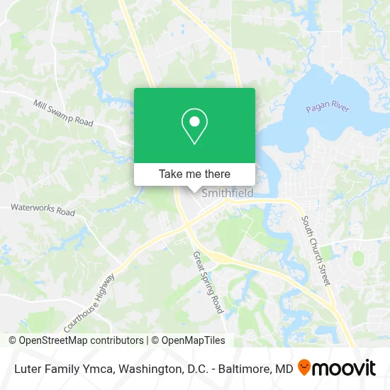Luter Family Ymca map