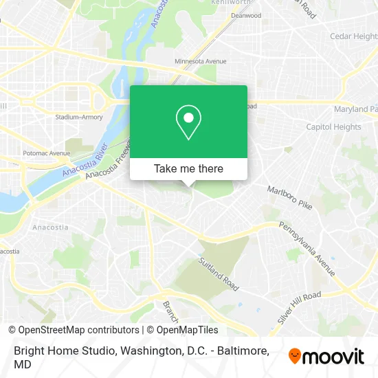 Bright Home Studio map