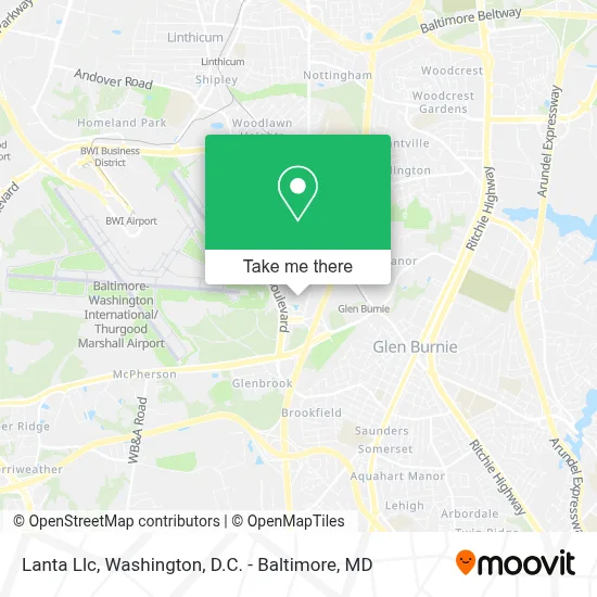 Lanta Llc map